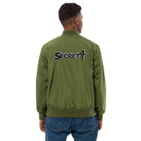 Secret 4 Premium recycled bomber jacket
